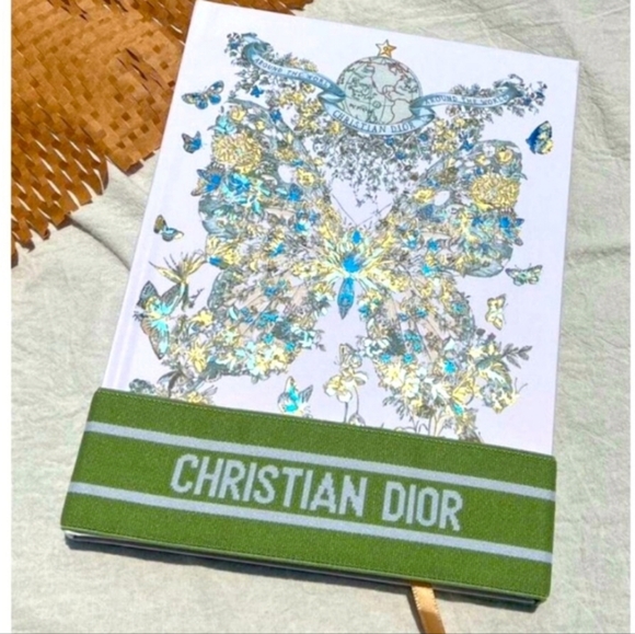 Christian Dior Butterfly Around The World Motif Notebook NWT - Picture 3 of 5